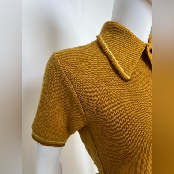 Vintage 1960s‎ Sears “The Men’s Store” Knit Polo Shirt Size Small (Fits XS) - Picture 8 of 16